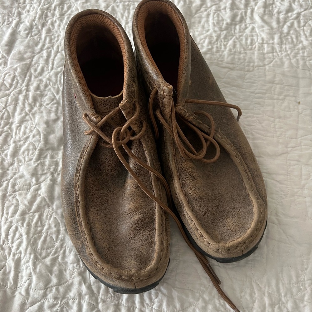 Twisted X Kids Brown Leather Boots